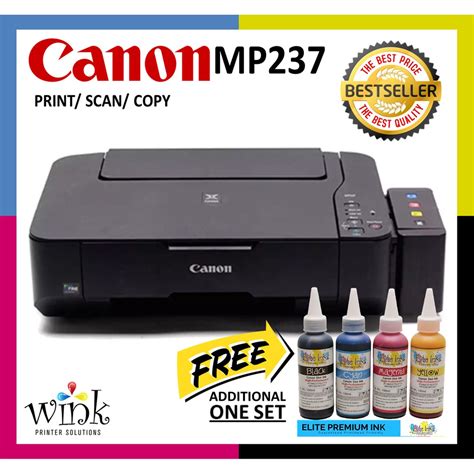 Membersihkan printer canon mp237